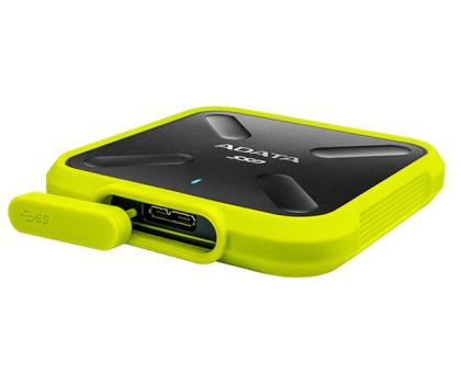 Dysk zewnętrzny ADATA SD700 1TB USB 3.2 Gen. 1 Czarno-Zółty